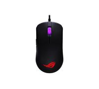 ASUS ROG Harpe Mini Core - Ratón para Juegos con Cable, USB con Cable, diseño Compacto pequeño, diestro, Peso Ligero de 52 g, 12 K dpi, Aprobado por Profesionales, configuración basada en Web Gear