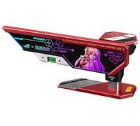 ASUS ROG Herculx EVA-02 Edition - Tarjetero para Tarjetas gráficas (diseño sin Herramientas, Nivel de Burbuja Incluido, aleación de Zinc Maciza, 72-128 mm, Aura Sync)