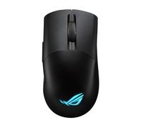 ASUS ROG Keris - Ratón inalámbrico para juegos Aimpoint, ergonómico para diestros, 75 g, conectividad trimodo, 42K DPI, batería de hasta 119 horas, soporte para PC/Mac, color negro