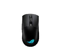 ASUS ROG Keris Wireless AimPoint - Ratón Gaming (conectividad Triple 2.4GHz RF, Bluetooth, USB), 36000 dpi, 5 Botones programables, ROG SpeedNova, interruptores Intercambiables, Paracord, Negro
