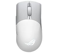 ASUS ROG Keris Wireless AimPoint - Ratón Gaming (conectividad Triple 2.4GHz RF, Bluetooth, USB), 36000 dpi, 5 Botones programables, ROG SpeedNova, interruptores Intercambiables, Paracord, Blanco