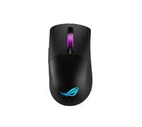 ASUS ROG Keris Wireless - Ratón Inalámbrico de Gaming FPS (2.4 GHz, Bluetooth, 16 000 DPI, Interruptores desmontables, Botones de PBT Intercambiables, ROG Omni Mouse Feet, ROG Paracord) - Negro
