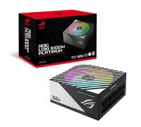 ASUS ROG Loki SFX-L 1000W Platinum - Fuente de alimentación Modular (80+ Platinum, Lambda A, Ventilador PWM ARGB de 120mm, Aura Sync, ATX 3.0, Compatible con PCIe 5.0, 10 años de garantía)