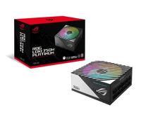 ASUS ROG Loki SFX-L 750W Platinum (Fuente de alimentación Totalmente Modular, Platino 80+, Certificado Lambda A, Ventilador PWM ARGB de 120 mm, Compatible con Aura Sync, Compatible con ATX 3.0, Listo