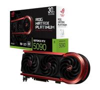 ASUS ROG Matrix Platinum GeForce RTX 5090 OC 30th Anniversary Edition Tarjeta gráfica para juegos, 32 GB GDDR7, PCIe 5.0, 512 bits, refrigeración de metal líquido, DisplayPort 2.1b, HDMI 2.1b