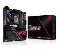 ASUS ROG Maximus XII Extreme Z490 (WiFi 6) LGA 1200 (Intel 10.ª generación) EATX Gaming Motherboard (16 etapas de energía, 10 G e Intel 2.5G LAN, tarjeta de extensión de ventilador y tarjeta ThunderboltEX 3-TR, 2" Livedash OLED)