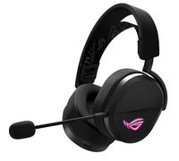 ASUS ROG Pelta - Auriculares Gaming inalámbricos, BT, ROG SpeedNova 2.4 GHz, USB-C, 309g, transductores ROG de 50 mm, micrófono Boom 10mm, batería 60h, Compatible con PC, Switch, PS5 - Negro