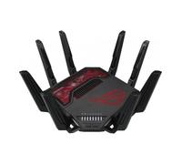 ASUS ROG Rapture GT-BE19000 router inalámbrico Multi-Gigabit Ethernet Tribanda (2.4 GHz / 5 GHz / 6 GHz) Negro, Rojo