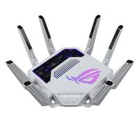 ASUS ROG Rapture GT-BE19000AI - Router AI Gaming WiFi 7 (802.11be) de Triple Banda, 320 MHz y 4096-QAM, MLO, Puertos 10G, AI Game Boost, Aura RGB, Compatible con AiMesh, Guest Network Pro
