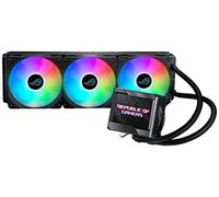 ASUS ROG Ryujin II 360 ARGB - Enfriador líquido todo en uno para CPU de 360 mm (LCD a color de 3.5 pulgadas, ventilador de bomba integrado, 3 ventiladores de radiador ARGB ROG de 120 mm, compatible