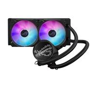 ASUS ROG RYUO III 240 ARGB Enfriador de CPU líquido todo en uno AIO radiador de 240 mm, solución de bomba Asetek de 8ª generación, pantalla LED Anime Matrix™ y ventilador ROG AF 12S ARGB.