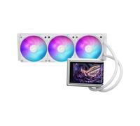 ASUS ROG Ryuo IV 360 ARGB White Edition - Sistema de refrigeración AiO para CPU con Pantalla AMOLED Curva de 6,67", Bomba Asetek Emma Gen8 V2 y Ventiladores ARGB en Cadena preinstalados