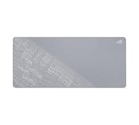 ASUS ROG Scabbard II Arctic Gray XXL Alfombrilla de ratón Gaming, Resistente al Agua, al Aceite y al Polvo, Bordes Antideslizantes duraderos, Base de Goma Antideslizante, 400 x 900 x 3 mm, Gris
