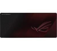 ASUS ROG Sheath Extended Soft Cloth Gaming Mouse Pad with Smooth Gliding Surface and Non-Slip Base - Black/Red