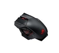 ASUS ROG Spatha - Ratón Gaming (12 Botones programables, hasta 8200 dpi, conexión por Cable y inalámbrica, zócalos Intercambiables, chasis de magnesio, Interfaz ROG Armoury) Negro