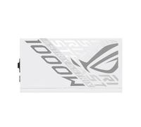 ASUS ROG Strix 1000W Platinum White Edition, Fuente de alimentación ATX Modular, 80 Plus Platinum, ATX 3.1, PCIE 5.1, Conector 12V-2x6, MOSFET GAN, estabilizador de Voltaje 'GPU-First'