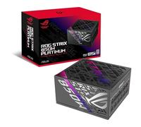 ASUS ROG Strix 850W Platinum - Fuente de alimentación Totalmente Modular, 80 Plus Platinum, ATX 3.1, GAN MOSFET, GPU-First Intelligent Voltage Stabilizer, 10 años de Cobertura