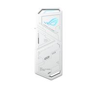 ASUS ROG Strix Arion - Carcasa SSD M.2 NVMe Blanca - USB3.2 Gen 2x1 Type-C (10 Gbps), USB-C Dual a C y USB-C a A, sin Destornillador, Almohadillas térmicas Incluidas, se Adapta a PCIe