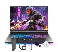 ASUS ROG Strix G16 16 pulgadas WUXGA 165Hz Gaming Laptop, Intel Core i7-14650HX, NVIDIA GeForce RTX 5060, teclado retroiluminado RGB, 16GB DDR5 RAM, 2TB de almacenamiento (1TB SSD y estación de