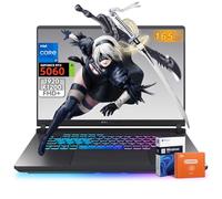 ASUS ROG Strix G16 2025 - Laptop para juegos, NVIDIA RTX 5060, Intel i7-14650HX, 40.6 cm 1920x1200 FHD+ 165Hz 3ms, WiFi 7, Dolby Atmos, Hires Audio, 64 GB DDR5, 1 TB SSD, Win 11 Pro, accesorios