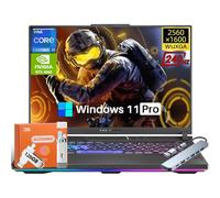 ASUS ROG Strix G16 Gaming Laptop 16" ROG Nebula QHD+ 240Hz WQXGA (16:10), Intel 24-Core i9-14900HX, GeForce RTX 4060, 64 GB DDR5, 1TB SSD, Retroiluminado RGB, Wi-Fi 6E, Win11 Pro, con accesorios