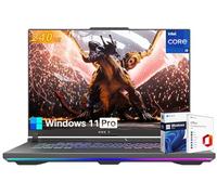 ASUS ROG Strix G16 Gaming Laptop 2024, 16" 240Hz QHD+, Intel Core i9-14900HX (hasta 5,8 GHz), GeForce RTX 4060, 64 GB DDR5, 2TB SSD, retroiluminado KB, Wi-Fi 6E, Win11 Pro y MS Office