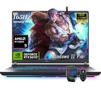 ASUS ROG Strix G16 Gaming Laptop 2025, pantalla FHD+ 165Hz WQXGA de 165 Hz, AMD Ryzen 9 8940HX, GeForce RTX 5070Ti 12GB GDDR7, 64 GB DDR5 RAM, 4 TB SSD, KB retroiluminado, Windows 11 Pro, con
