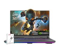 ASUS ROG Strix G16 Gaming Laptop, 40.6 cm FHD165Hz, AMD Ryzen 9 8940HX, RTX 5070 Ti 12GB GDDR7, 16GB DDR5-5600, 1TB PCIe SSD, Wi-Fi6E, retroiluminado KB, Windows 11, Eclipse Gray, con unidad USB de 2
