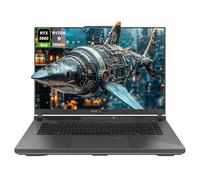 ASUS ROG Strix G16 Gaming Laptop, AMD Ryzen 9-9955HX, 16 GB DDR5 RAM, 1 TB PCIe SSD, 16 pulgadas WUXGA (1920x1200) 165Hz pantalla, Nvidia G-Force RTX 5060, teclado RGB de 4 zonas, W11 Home, Eclipse
