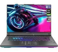 ASUS ROG Strix G16 Gaming Laptop, AMD Ryzen 9-9955HX, 16 GB DDR5 RAM, 1 TB PCIe SSD, pantalla 2K de 16 pulgadas, Nvidia G-Force RTX 5050, teclado retroiluminado Chiclet RGB, W11 Home, Eclipse Gray