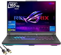 ASUS ROG Strix G16 - Laptop para juegos, pantalla WUXGA de 16 pulgadas, 165 Hz, GeForce RTX 4060 140W, Intel 13ª generación Intel 14-Core i7-13650HX, 32GB DDR5, 1TB NVMe SSD, TB 4, RGB de 4 zonas,