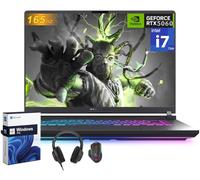 ASUS ROG Strix G16 para Juegos, NVIDIA GeForce RTX 5060, Intel i7-14650HX, 64GB DDR5, SSD de 2 TB, 16" FHD+ 165Hz 3ms, WiFi 7, Dolby Atmos, Alquiler de Audio, HD+ CAM, Windows 11 Pro, Accesorios
