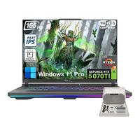 ASUS ROG Strix G16 Portátil para juegos - Pantalla de 16" 165Hz 300 nits, AMD Ryzen 9 8940HX (hasta 5.3 GHz), NVIDIA GeForce RTX 5070 Ti, 32 GB DDR5 RAM, SSD de 1 TB, WiFi 6E, teclado retroiluminado