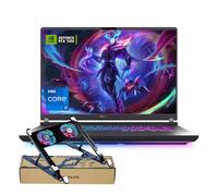 ASUS ROG Strix G16 RTX 5060 - Laptop para juegos, 40.6 cm FHD+ 165Hz, Intel i7-14650HX (Beats Intel i9-13900), 64GB DDR5 RAM, SSD de 2 TB, barra de luz RGB, refrigeración ROG, paquete con enfriador de