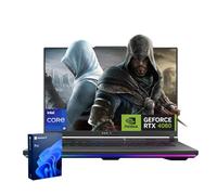 ASUS ROG Strix G16 VR Ready Gaming Laptop, 40.6 cm QHD+ 240Hz, Intel i9-14900HX, NVIDIA GeForce RTX 4060, 64GB DDR5, 4TB SSD, teclado retroiluminado RGB, cámara web, WiFi 6, Windows 11 Home, gris
