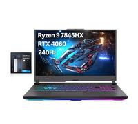 ASUS ROG Strix G17 43.9 cm QHD 240Hz Gaming Laptop, AMD Ryzen 9-7845HX, NVIDIA GeForce RTX 4060, 16GB DDR5, 1TB SSD, teclado retroiluminado RGB de 4 zonas, Wi-Fi 6E, Win 11 Home, gris, 128GB Hotface