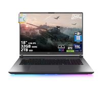 ASUS ROG Strix G18 G815 Gaming AI Laptop | 18 pulgadas 2.5k IPS 240Hz (100% DCI-P3, 3ms) | Intel 24-Core Ultra 9 275HX | 32GB DDR5 2TB SSD | GeForce RTX 5060 | RGB retroiluminado Wi-Fi7 Win11 Pro con