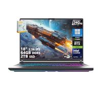 ASUS ROG Strix G18 G815 Gaming AI Laptop | 45.7 cm 2.5k IPS 240Hz (100% DCI-P3, 500nits) | Intel Core Ultra 9 275HX | 64GB DDR5 2TB SSD | GeForce RTX 5070 | RGB retroiluminado Wi-Fi 7 Win11 Pro con