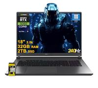 ASUS ROG Strix G18 G815 Gaming AI PC Laptop 18 pulgadas 2.5k (2560x1600) 240Hz (100% DCI-P3, 3ms) Intel 24-core Ultra 9 275HX 32GB RAM 2TB SSD GeForce RTX 5060 RGB retroiluminado Wi-Fi7 Win11 1Pro ICP
