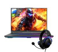 ASUS ROG Strix G18 RTX 5070 - Laptop para juegos, 18 pulgadas ROG Nebula 2.5K 240Hz/3ms, AMD Ryzen 9 8940HX, NVIDIA RTX 5070 con ROG Boost, 64GB DDR5, 1TB SSD, RGB KB, ROG Cooling, paquete con