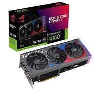 ASUS ROG Strix GeForce RTX 4060 OC Edition Tarjeta Gráfica Gaming, PCIe 4.0, 8 GB GDDR6, DLSS 3, HDMI 2.1a, DisplayPort 1.4a, Ventiladores Axial-Tech, Aura Sync, Tecnología 0dB