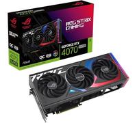 ASUS ROG Strix GeForce RTX 4070 SUPER OC Edition - Tarjeta gráfica gaming (PCIe 4.0, 12 GB GDDR6X, DLSS 3, HDMI 2.1a, DisplayPort 1.4a, Placa posterior masiva ventilada, Sensor de potencia, Aura Sync)
