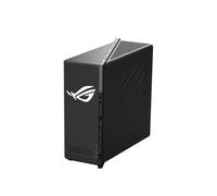 ASUS ROG Strix GS-BE18000 - Router WiFi 7 tribanda | 18000 Mbps, cobertura de hasta 307 m2, 8 puertos 2.5G, 2 puertos gaming, CPU quad-core a 2.0 GHz, VPN, AiMesh