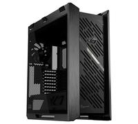 ASUS ROG Strix Helios II GX601S - Chassis EATX Gaming de Aluminio, diseño de Rejilla de Diamantes, 4 Ventiladores, gestión vertátil de Cables, Controlador ARGB, USB-C, Correas de Transporte - Negro