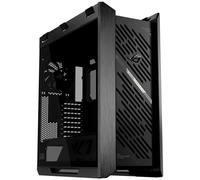 ASUS ROG Strix Helios II GX601S - Chassis EATX Gaming de Aluminio, diseño de Rejilla de Diamantes, 4 Ventiladores, gestión vertátil de Cables, Controlador ARGB, USB-C, Correas de Transporte - Negro