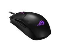 ASUS ROG Strix Impact II ambidextrous, Ergonomic Gaming Mouse with 6,200 dpi Optical Sensor, Lightweight Design and Aura Sync RGB Lighting, Black