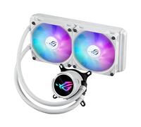 ASUS Refrigerador líquido AiO ROG Strix LC III 240 ARGB White Edition - Bloque 360°, Bomba Gen7 v2