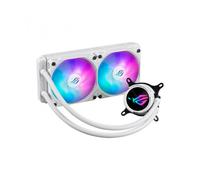 ASUS Refrigerador líquido AiO ROG Strix LC III 240 ARGB White Edition - Bloque 360°, Bomba Gen7 v2