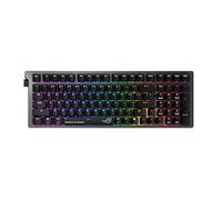 ASUS ROG Strix Morph 96 WL - Teclado Gaming Custom - Tri-Modo, interruptores mecánicos ROG NX Snow V2, Hot-Swap, Gasket Mount, Capas de amortiguación y Soporte de macOS, AZERTY