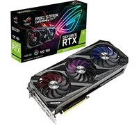 ASUS ROG Strix NVIDIA GeForce RTX 3070 Ti OC Edition - Tarjeta gráfica para Juegos (PCIe 4.0, 8GB GDDR6X, HDMI 2.1, DisplayPort 1.4a, diseño de Ventilador Axial-Tech, 2.9 Ranuras, Super Alloy Power
